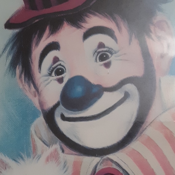 K CHIN HOBO Clown Litho Art 2 - Picture 1 of 4